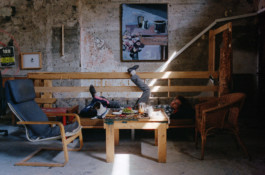 Tzvi and his dog d’Artagnan in Haifa, Israel Viktor Hübner