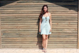 The Turkish Actor Sahika Koldemir in Kızkalesi, Turkey Viktor Hübner