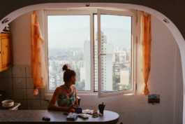 Liddy in her Apartment in Sofia, Bulgaria Viktor Hübner