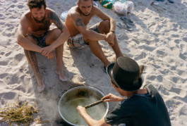 Cooking Romanian-Milky-Way at the Beach in Vama Veche, Romania Viktor Hübner